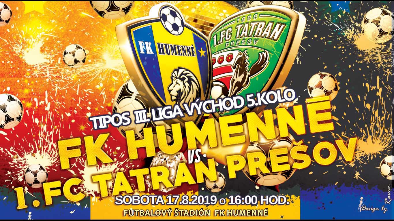 FK Humenné vs. 1.FC Tatran Prešov